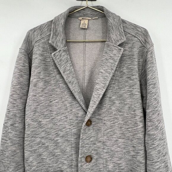 Duluth Mens Long Sleeve Gray Casual Blazer/Jacket  Button Front Size L - Picture 4 of 9
